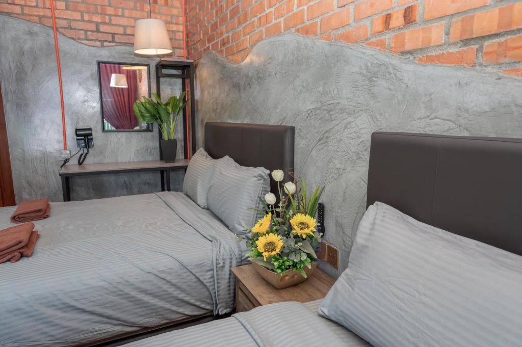 Posezení v ubytování Bricks Guesthouse