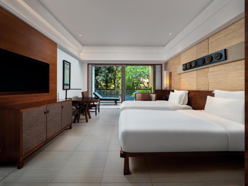 Pullman Oceanview Sanya Bay Resort & Spa - 带游泳池的豪华双胞胎室