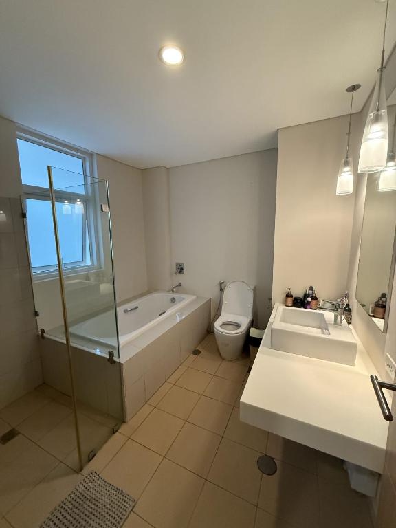 Koupelna v ubytování Pico De Loro Room Rate