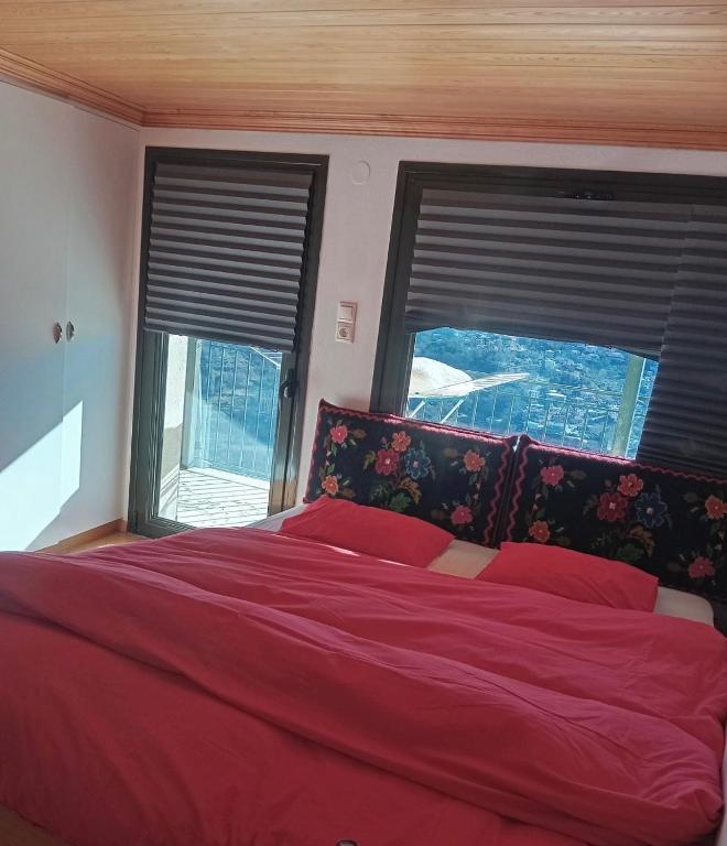 Postel nebo postele na pokoji v ubytování Kostis Central Loft