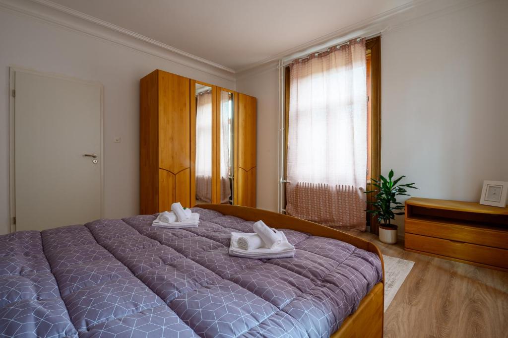 Postel nebo postele na pokoji v ubytování Gruben Apartments 3 Schlafzimmer