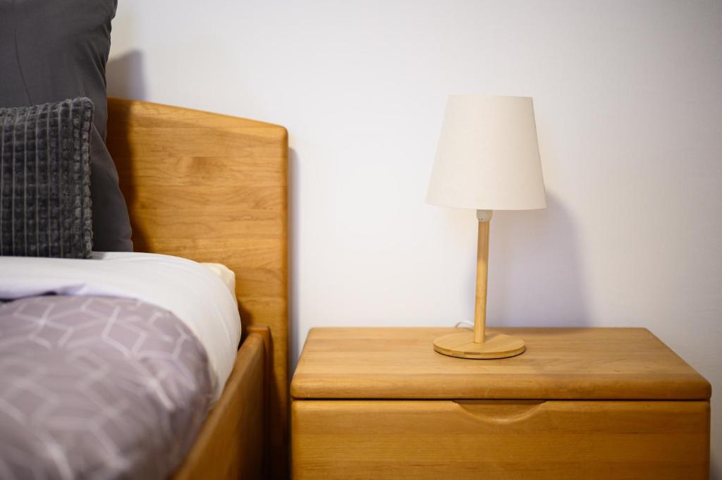Postel nebo postele na pokoji v ubytování Gruben Apartments 3 Schlafzimmer