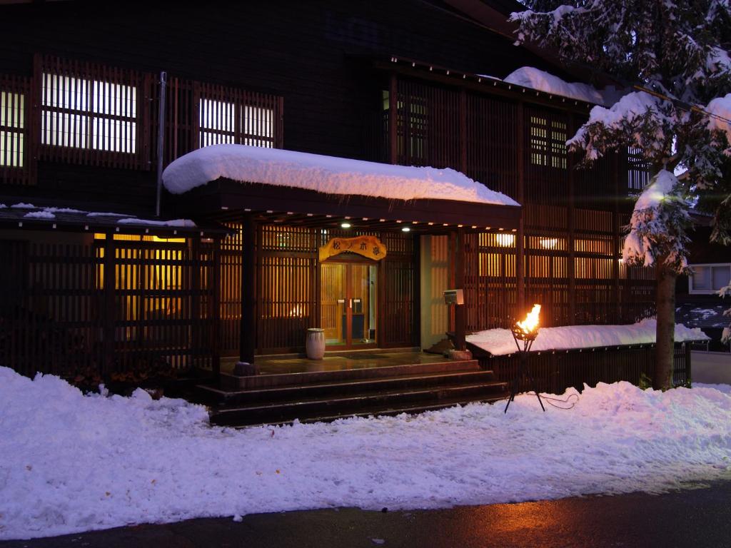 
Matsunoki-tei during the winter
