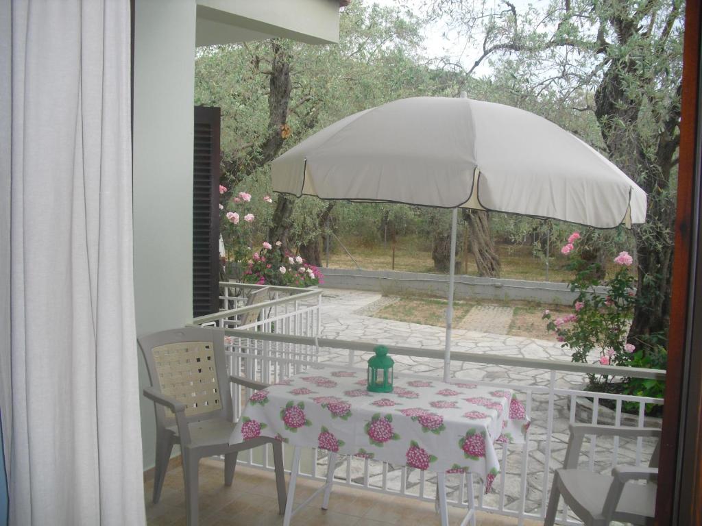 Vonkajšia záhrada v ubytovaní Guesthouse Irene