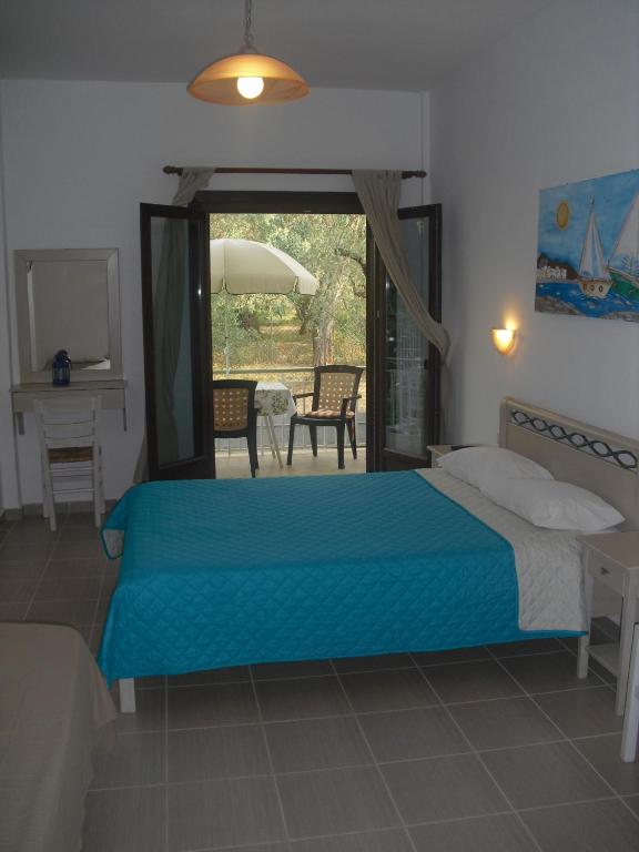 Posteľ alebo postele v izbe v ubytovaní Guesthouse Irene