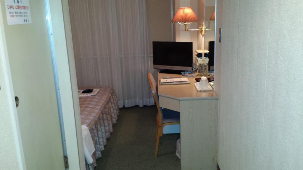 TV a/nebo společenská místnost v ubytování Uwajima Regent Hotel