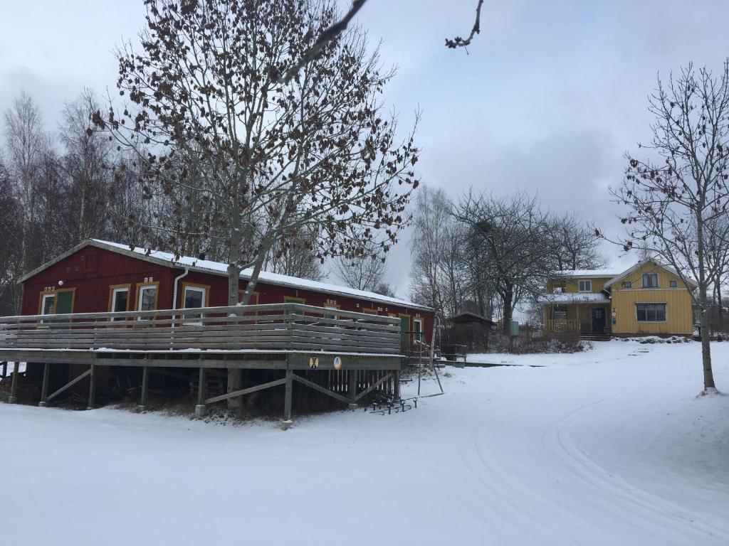 STF Lugnåsberget Ekohotell v zimě
