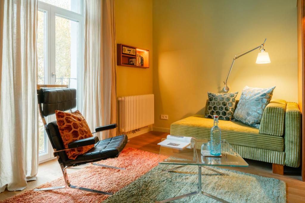 Posezení v ubytování Boutique & Design Hotel AUERSPERG