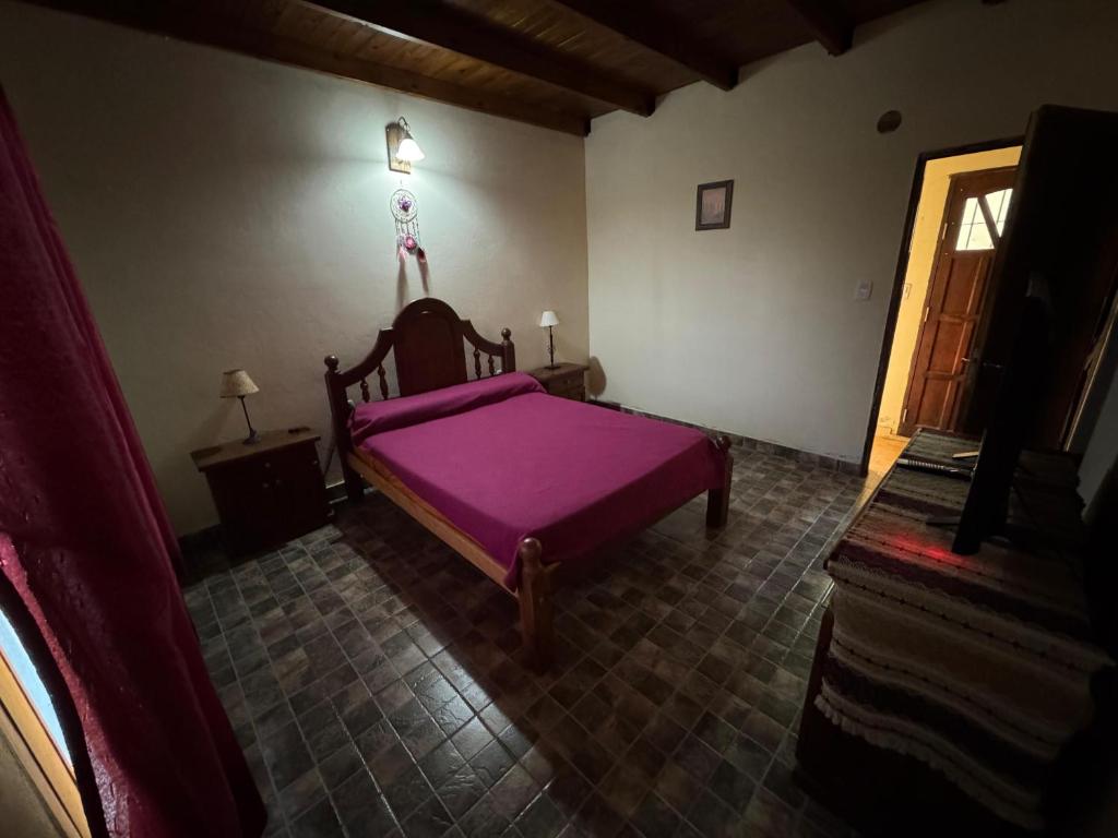 Postel nebo postele na pokoji v ubytování El chalet del valle