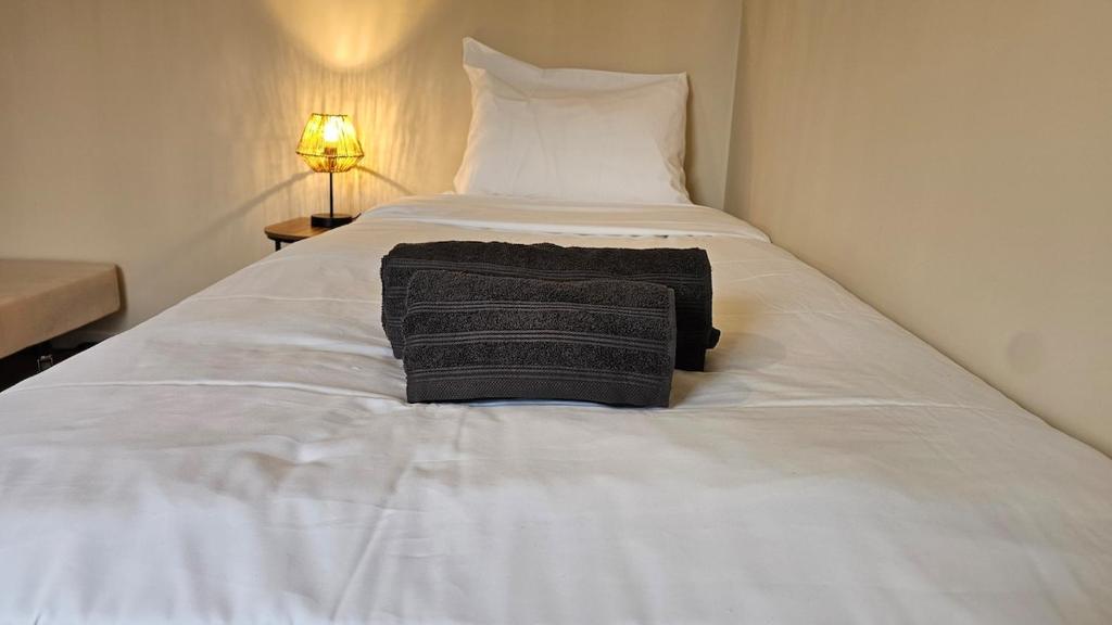 Postel nebo postele na pokoji v ubytování Cosy Corner Thionville Appart