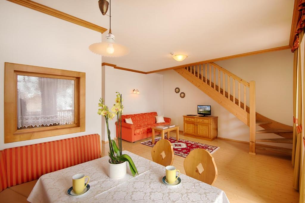 Posezení v ubytování Hotel Garni Elisir