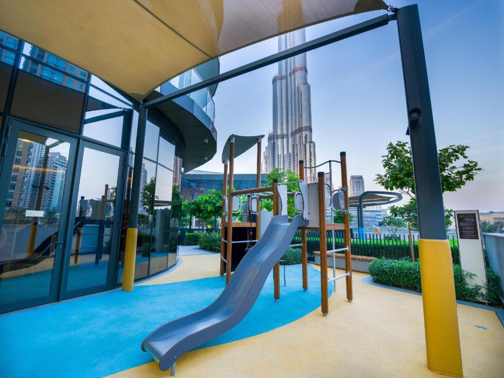 Herní místnost nebo prostor pro děti v ubytování EasyGo-Core Luxury 2BDR in Grande Signature Res panoramic view