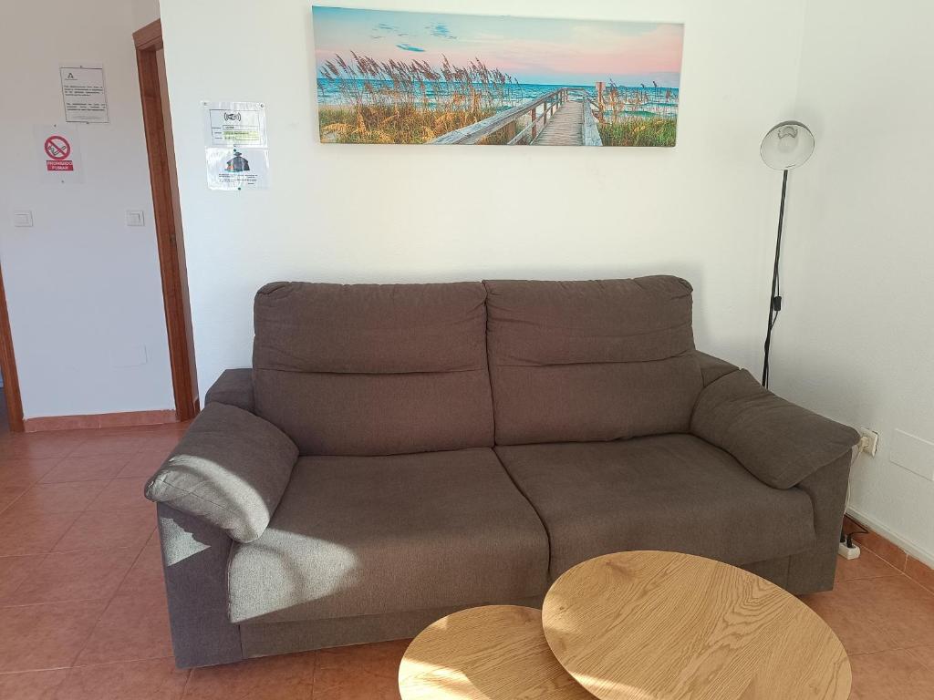 Posezení v ubytování Bahía de Vera Apartamento Luisa