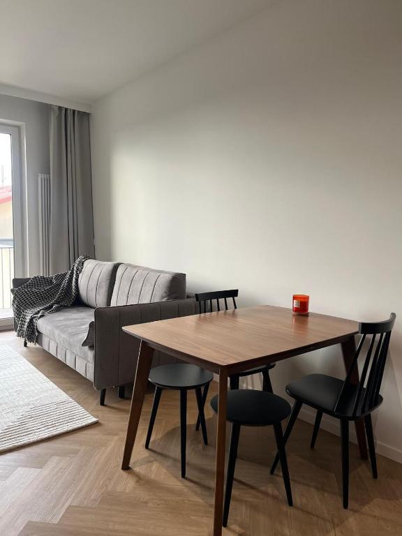 Posezení v ubytování Apartament N13