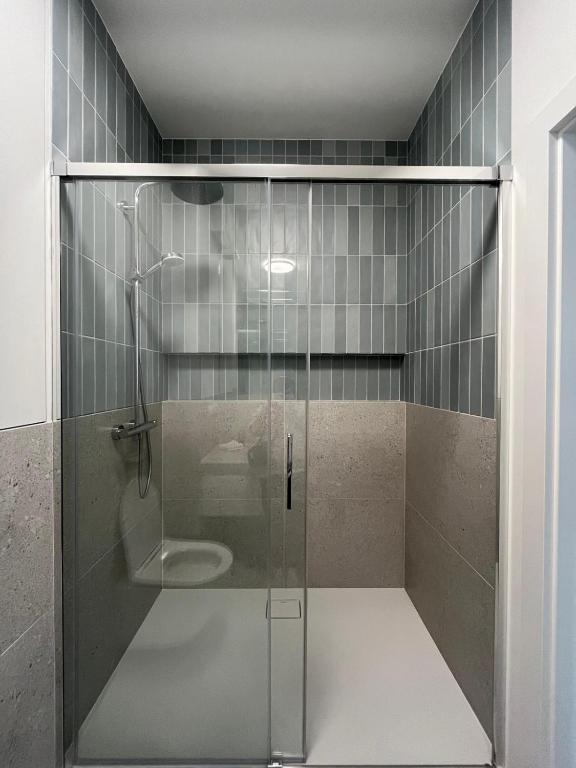 Koupelna v ubytování Apartament N13