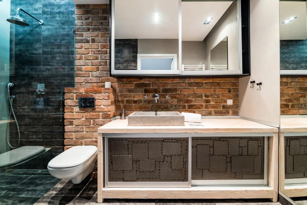 Kúpeľňa v ubytovaní Qbik Loft Aparts