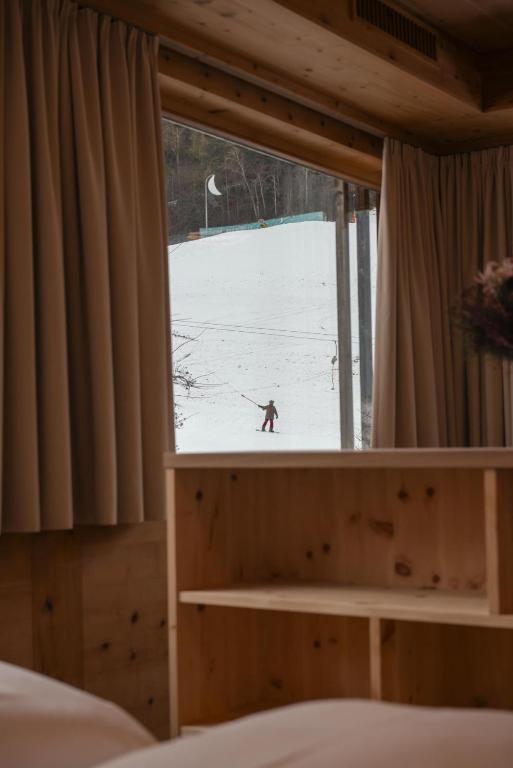 Postel nebo postele na pokoji v ubytování Kornkammer