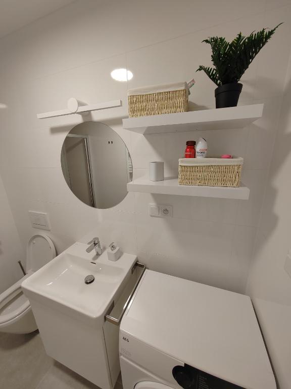Koupelna v ubytování Apartmán Na Běžkách