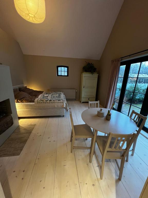 Posezení v ubytování Cozy & Private Luxury Guesthouse, 30 min from Copenhagen