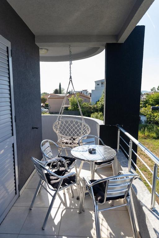 Balkón nebo terasa v ubytování Sunshine Apartments