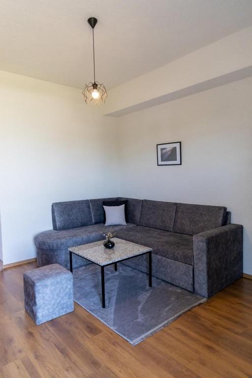 Posezení v ubytování Sunshine Apartments