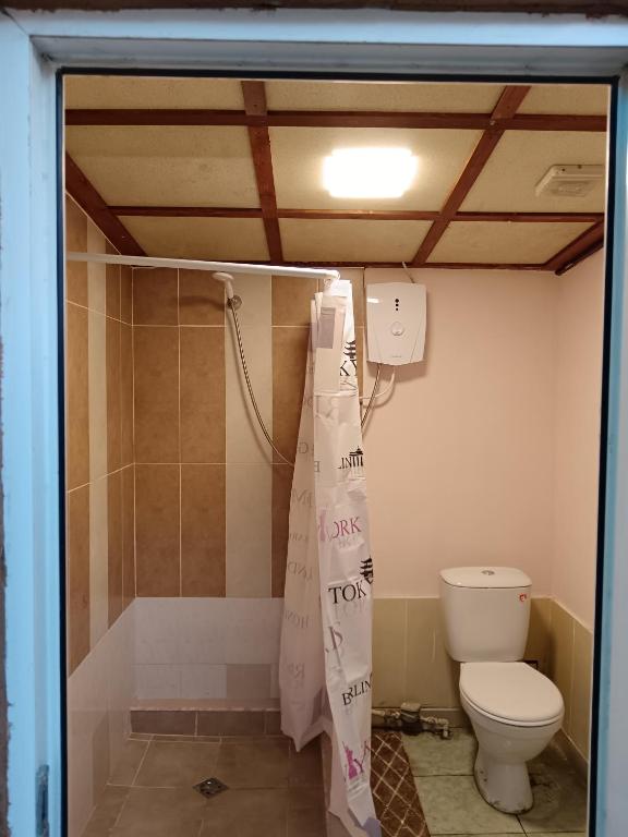 Koupelna v ubytování Hostel JK
