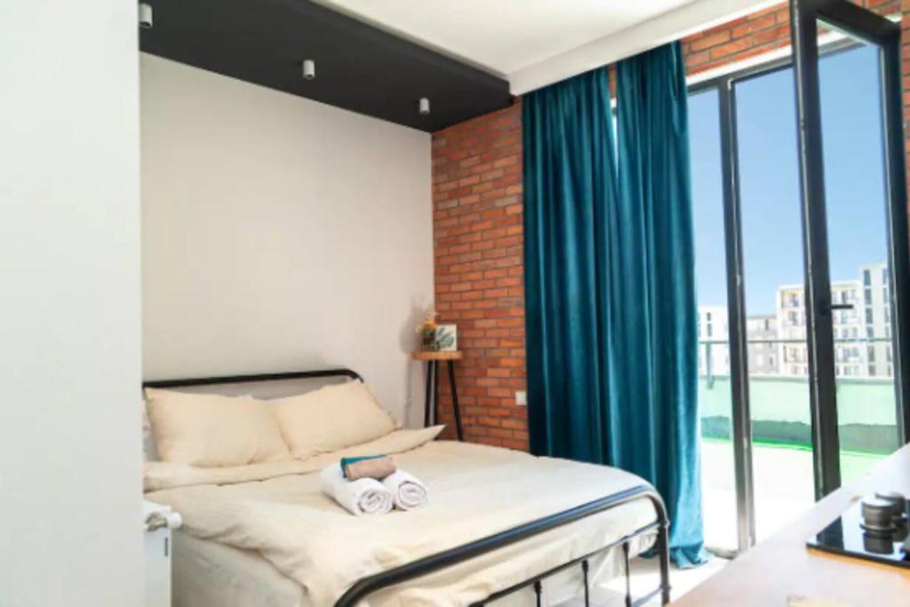 Postel nebo postele na pokoji v ubytování Epic 1Bed unit Huge Balcony area