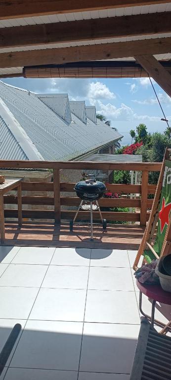 Balkón nebo terasa v ubytování Petit coin de paradis