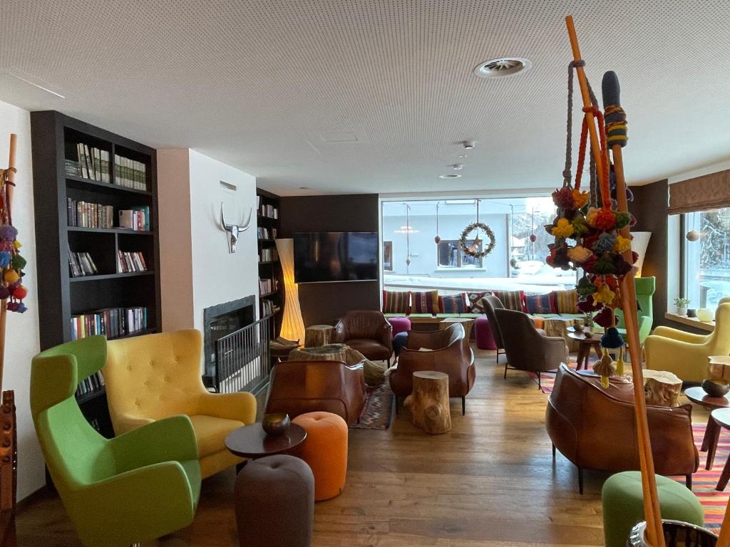 Posezení v ubytování Hotel Andino