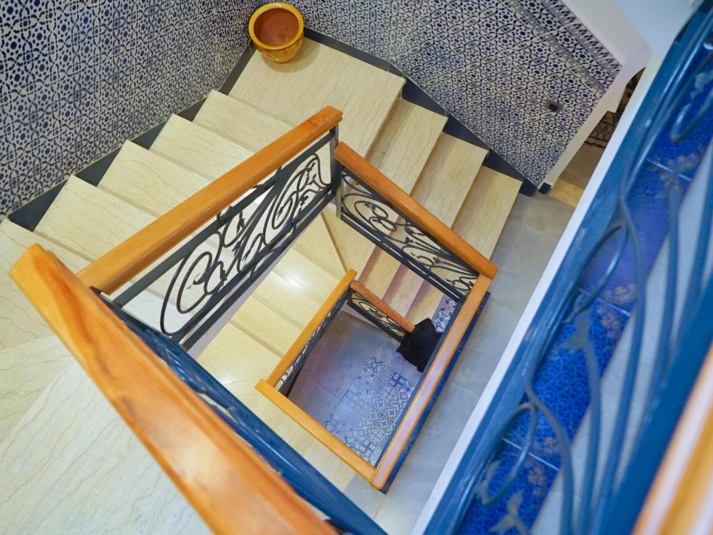 Χώρος καθιστικού στο Casa Barhoun