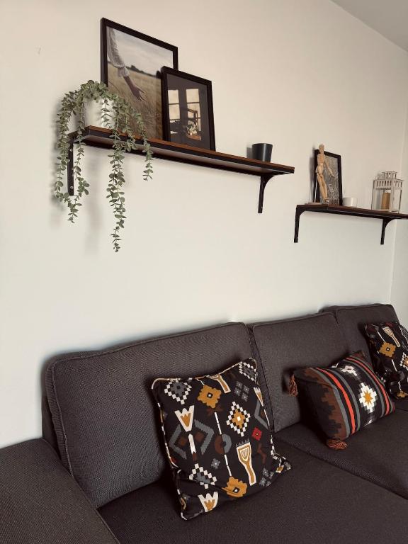 Χώρος καθιστικού στο Apartamento Salitre