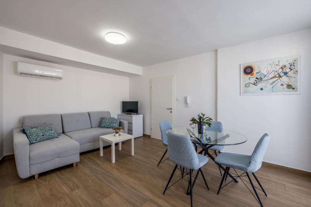 Posezení v ubytování Sara Apartment