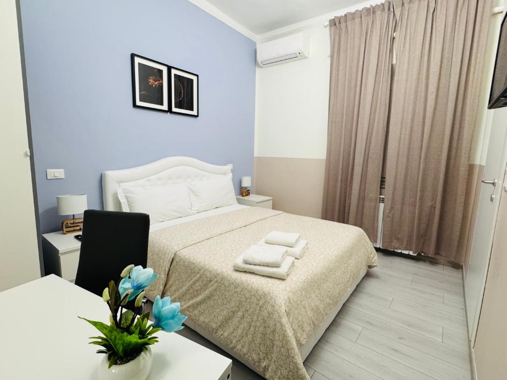 A bed or beds in a room at Villa Matilde