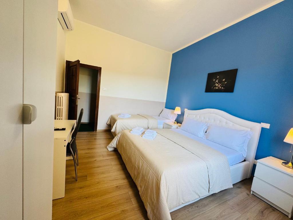 A bed or beds in a room at Villa Matilde