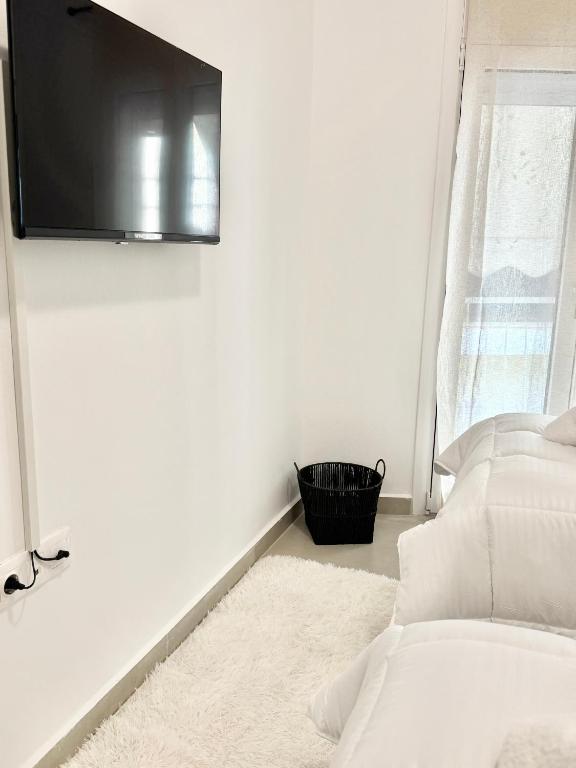 TV a/nebo společenská místnost v ubytování Aegina - Ifigeneia's House