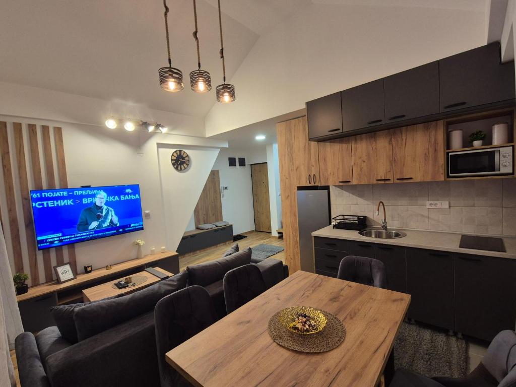 Nhà bếp/bếp nhỏ tại Jagodić lux