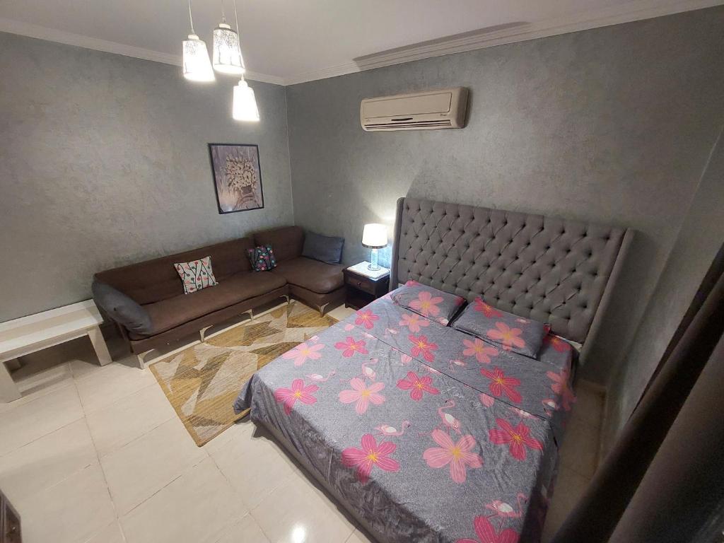 Posezení v ubytování Studio in Delta Sharm Resort