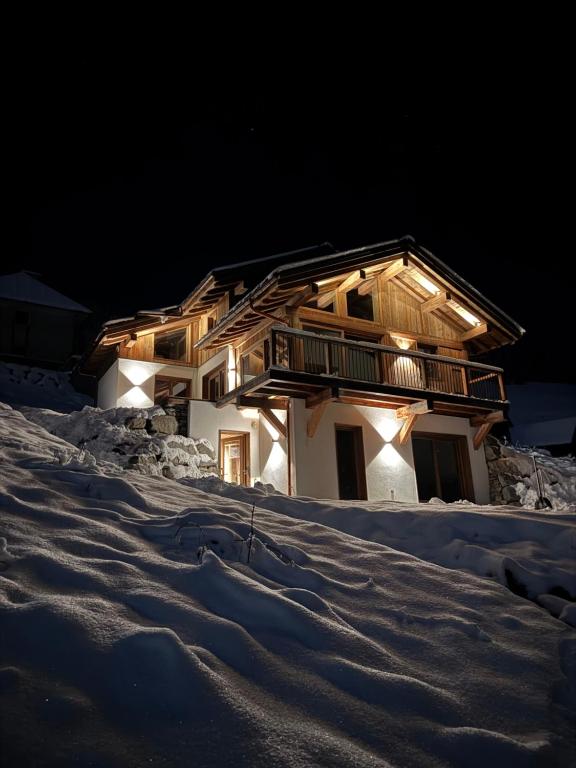 Chalet Prestige Valmorel v zimě