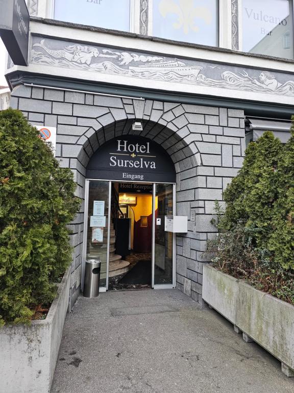 Exteriér nebo vchod ubytování Hotel Surselva