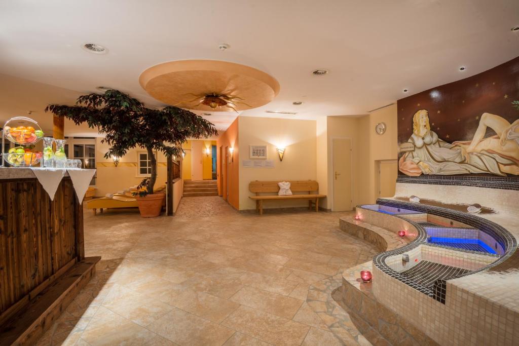 Posezení v ubytování Hotel Gasthof Brücke