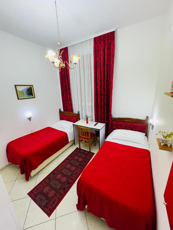 Llit o llits en una habitació de Hotel Kaduku
