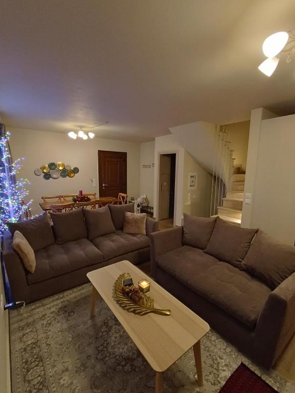 Posezení v ubytování Kallisto villas