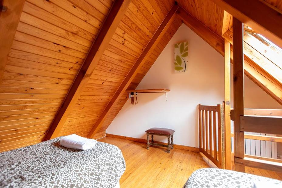 Postel nebo postele na pokoji v ubytování Petit Verneda