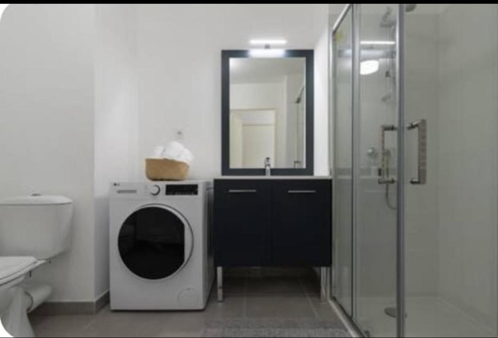 Koupelna v ubytování Appartement cocon