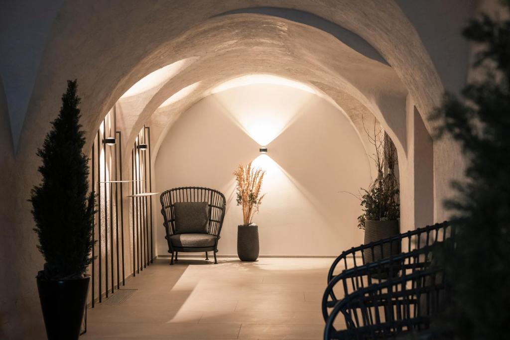 Posezení v ubytování Posthotel Lamm