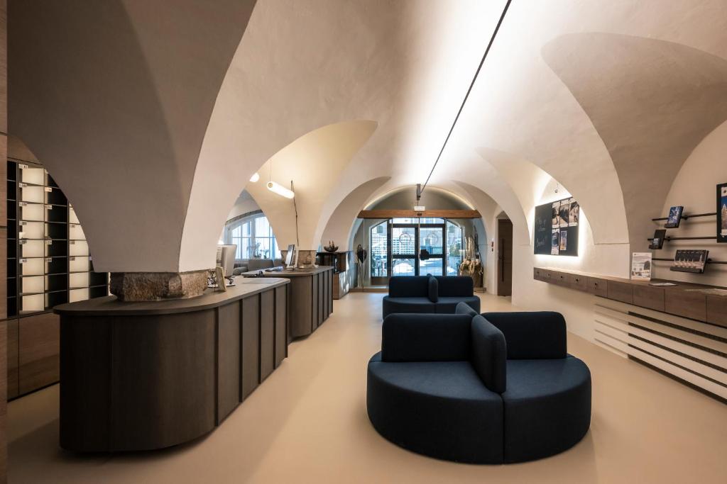 Posezení v ubytování Posthotel Lamm