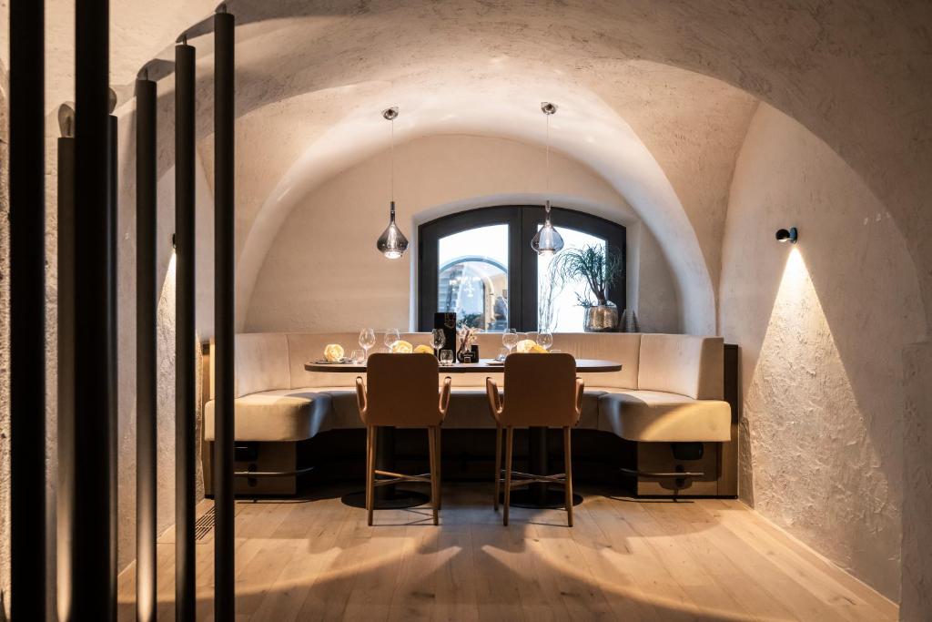 Posezení v ubytování Posthotel Lamm