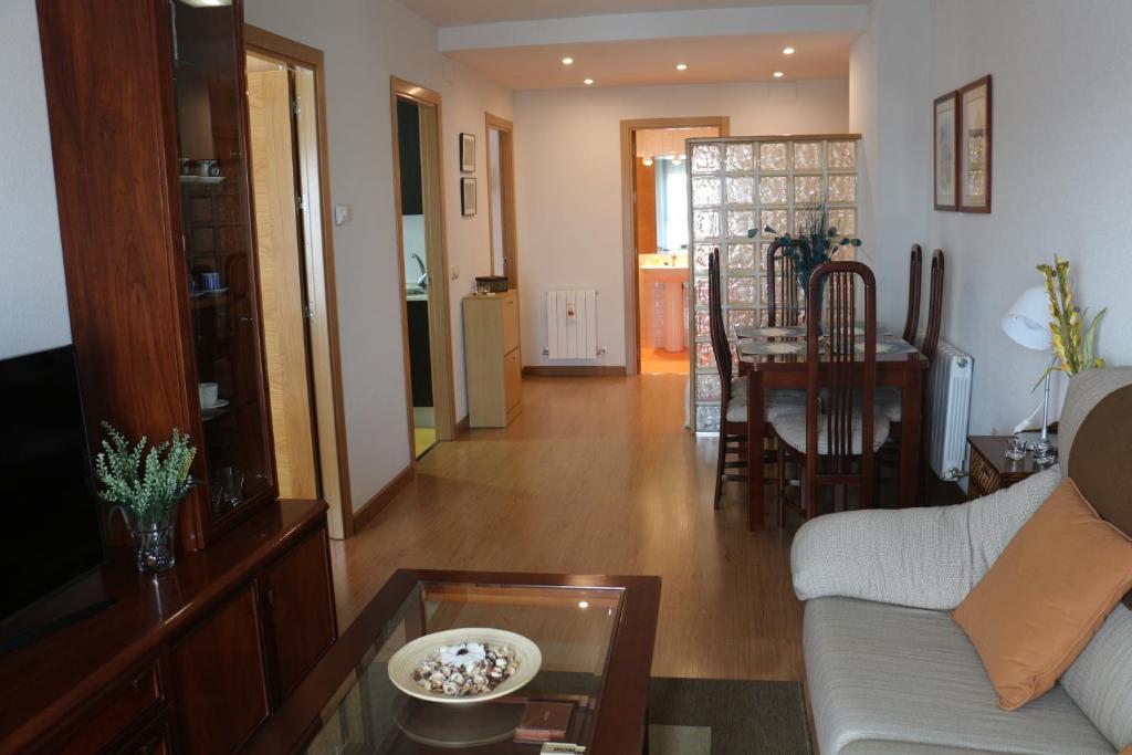 Posezení v ubytování Apartamento Toletum