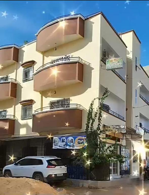 Το κτήριο όπου στεγάζεται  το διαμέρισμα