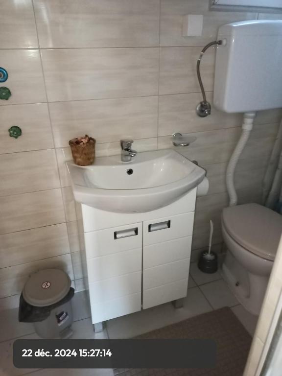 Koupelna v ubytování Stasha